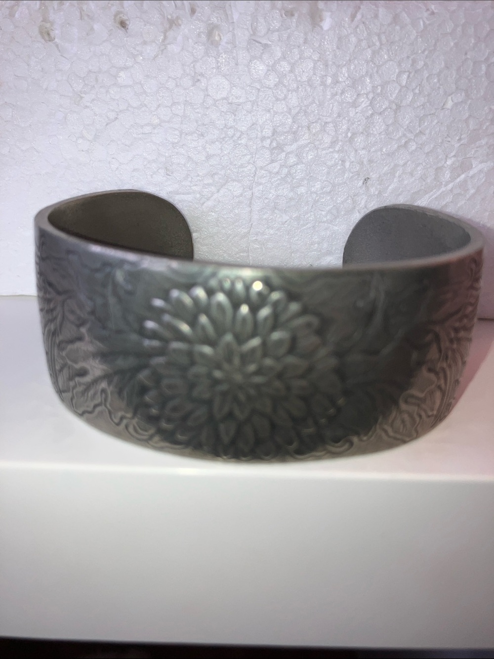 Salisbury Pewter November cuff bracelet